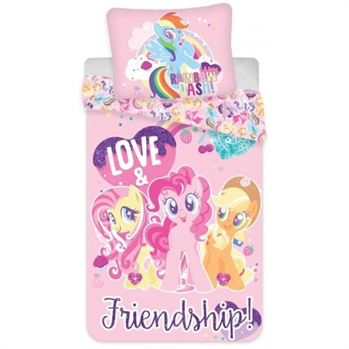 My little Pony sengetøj  140*200cm/ 63*63 cm , Love & Friendship !