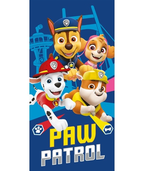 Paw Patrol badehåndklæde blå