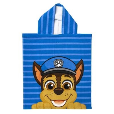 Paw Patrol strandponcho, Chase og Marshall , 50*115 cm