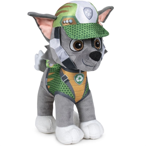 Paw Patrol Dino Rescue bamse 28 cm, Rocky