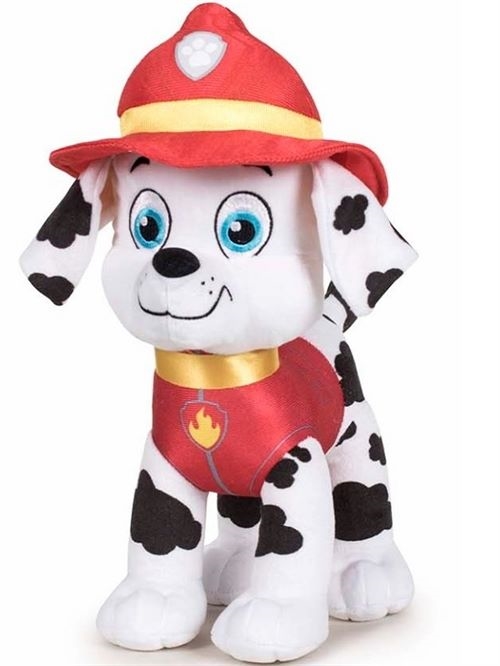 Paw Patrol bamse 20 cm, Marshall