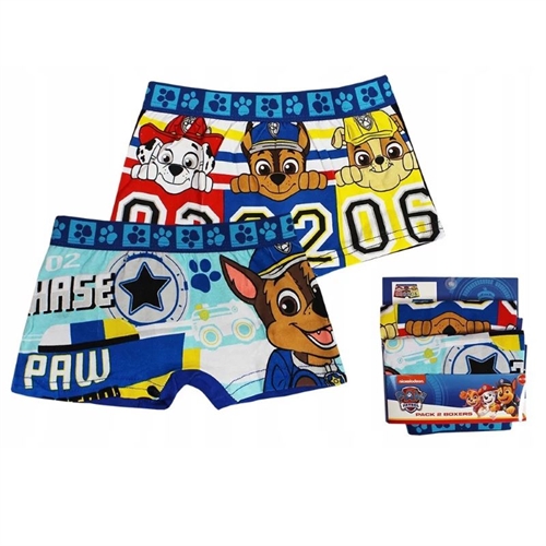 Paw Patrol boxershorts 2 stk., 6-8 år
