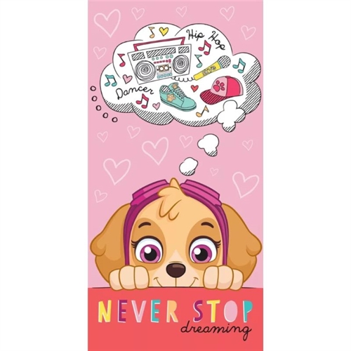 Paw Patrol strandhåndklæde , Skye