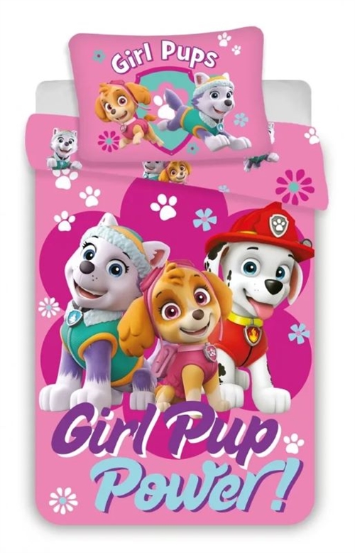 Paw Patrol junior sengetøj ,Girl Pups Power ! 