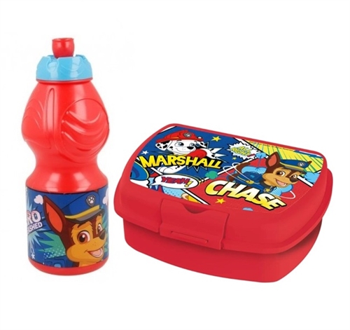 Paw Patrol madkasse og drikkedunk 