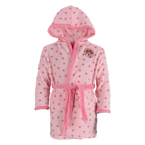 Paw Patrol morgenkåbe m. hue , Skye og hjerter