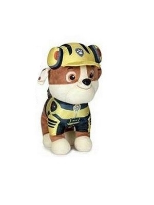 Paw Patrol bamse 28 cm , Paw Patrol Movie- Rubble