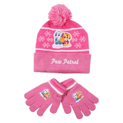 PawPatrol hue og vanter , Skye & Everest