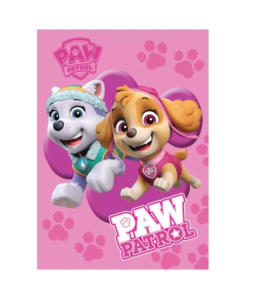 Paw Patrol fleecetæppe 100*140 cm, Skye - Everest