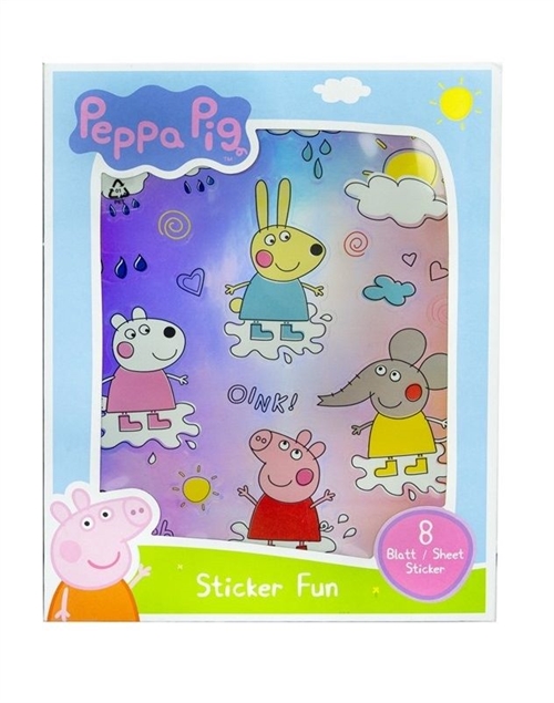 Gurli Gris klistermærker, Sticker fun 8 ark