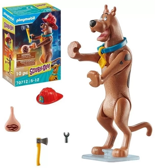 Scooby Doo brandmandsfigur sæt 10 dele , Playmobil 70712