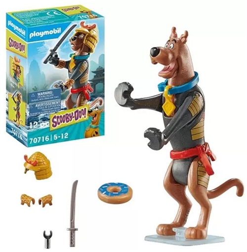 Scooby Doo samuraifigur sæt 12 dele , Playmobil 70716