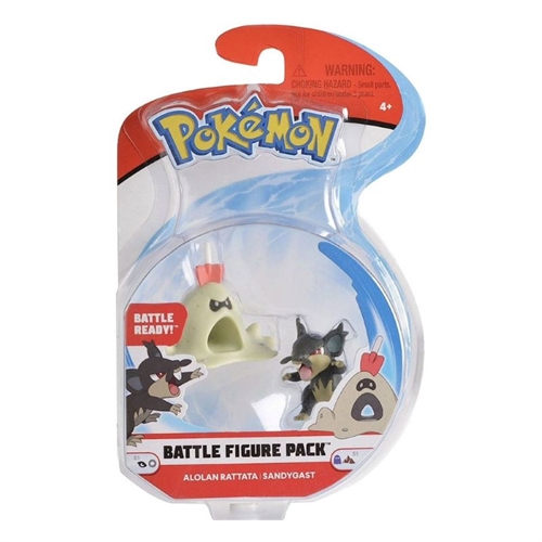 Pokemon battle figure, Alolan Rattata og Sandygast