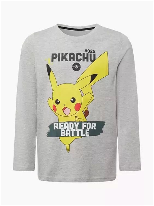 Pokemon bluse grå , Pikachu 