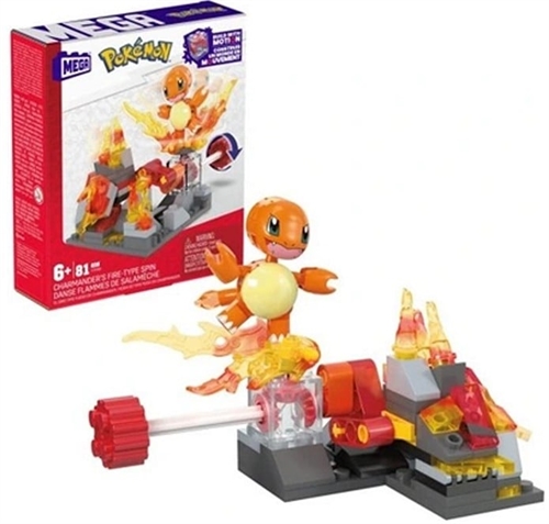 Pokemon Mega Block 81 dele, Charmander