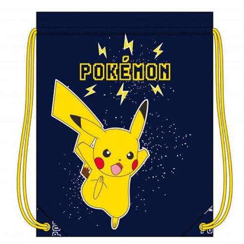 Pokemon gymnastiktaske Pikachu, navy,  42 cm