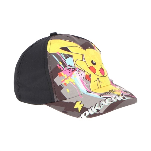 Pokemon kasket UV 30 , Pikachu , sort