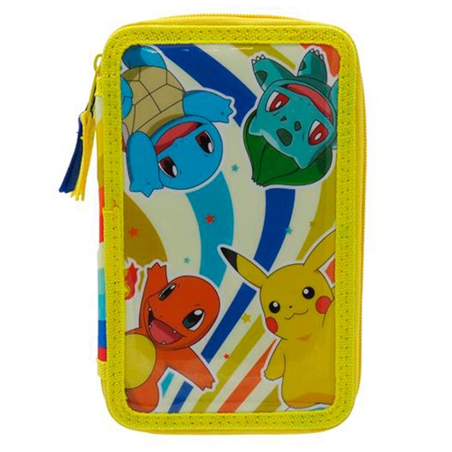 Pokemon penalhus 3 rum med tilbehør