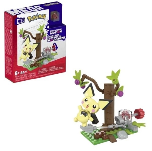 Pokemon Mega Block 84 dele, Pichu's Forest Forage