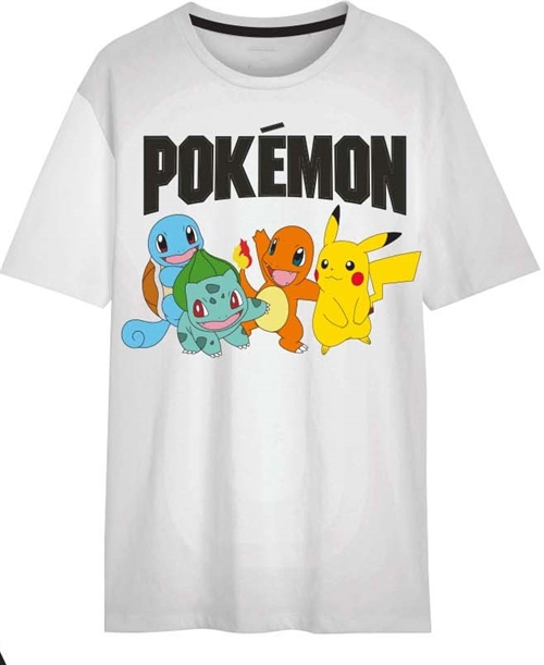 Pokemon T-shirt hvid