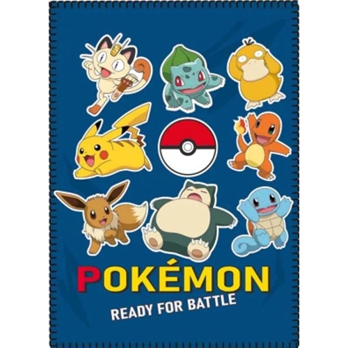 Pokemon fleecetæppe 100*140cm