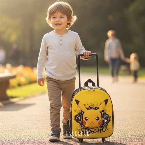 Pokemon trolley 3D, 32cm , Pikachu Skate Face