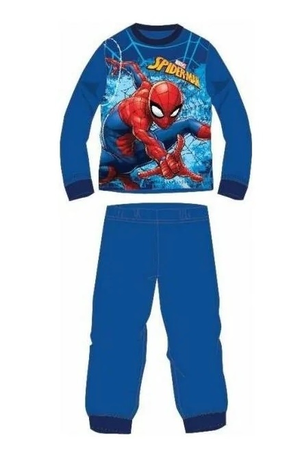 Spiderman nattøj til børn m. gaveæske , blå
