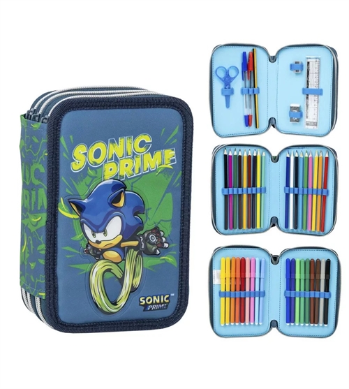 Sonic penalhus 3 lag med tilbehør , Sonic Prime
