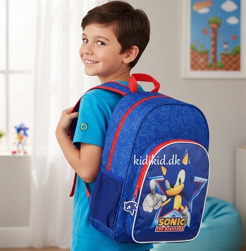 Sonic rygsæk 42 cm , Let's Roll 