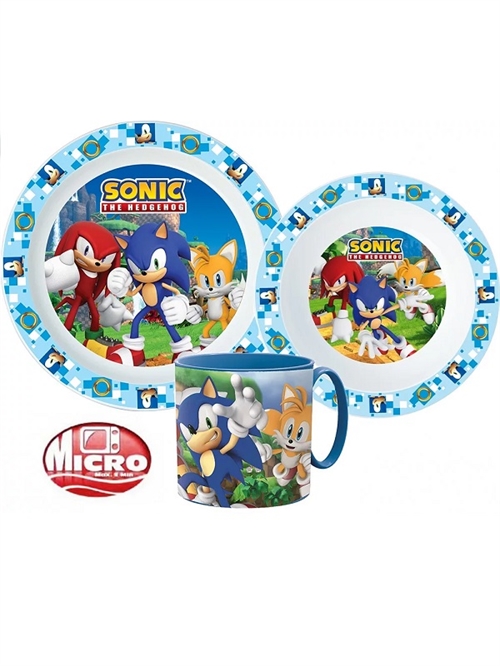 Sonic mikroovn spisesæt