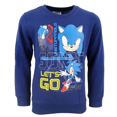 Sonic sweatshirt til børn , Let's Go