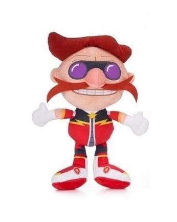 Sonic Prime bamse 30 cm, Dr Eggman