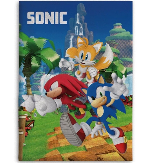 Sonic fleecetæppe , Speedy Dreams , 100*140cm