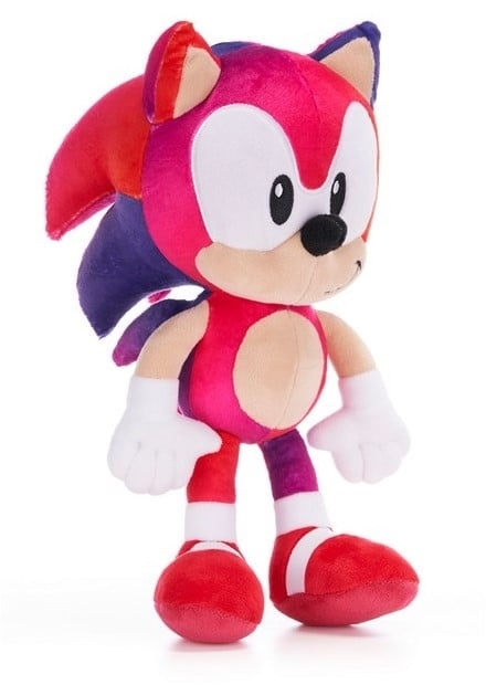 Sonic Zoom bamse rød 30 cm