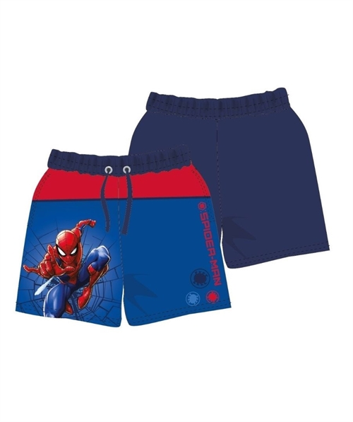 Spiderman badeshorts , blå 