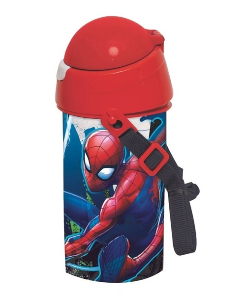 Spiderman Dark drikkedunk pop-up sugerør