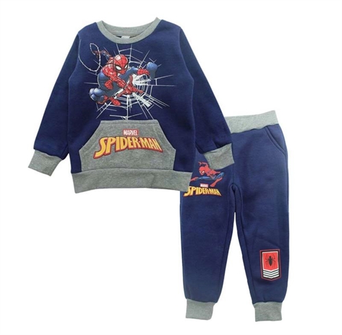 Spiderman joggingsæt navy