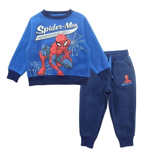 Spiderman joggingsæt blå/navy