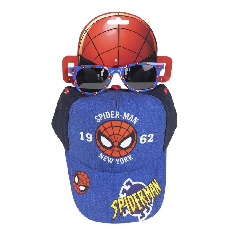 Alfabetisk orden Persona Slutning Spiderman kakset og solbriller