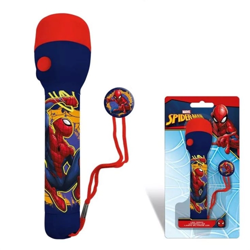 Spiderman lommelygte til børn