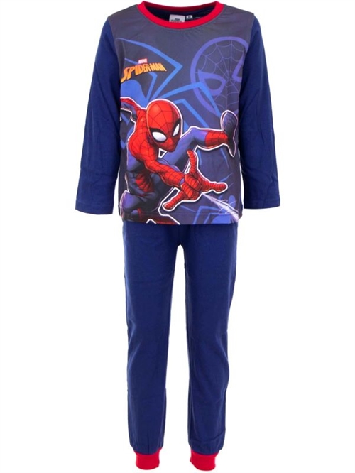 Spiderman nattøj blå 