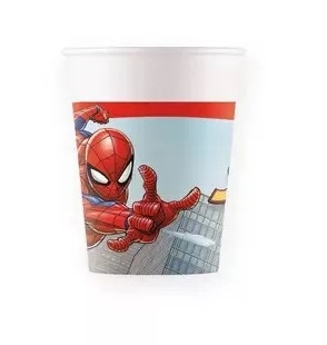Spiderman papkrus 250 ml. , 8 stk.