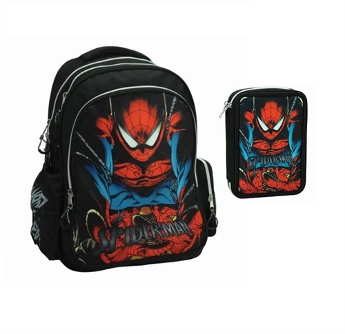 Spiderman skoletaske og penalhus , Shadow