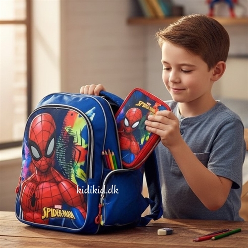 Spiderman skoletaske og penalhus, Splotch