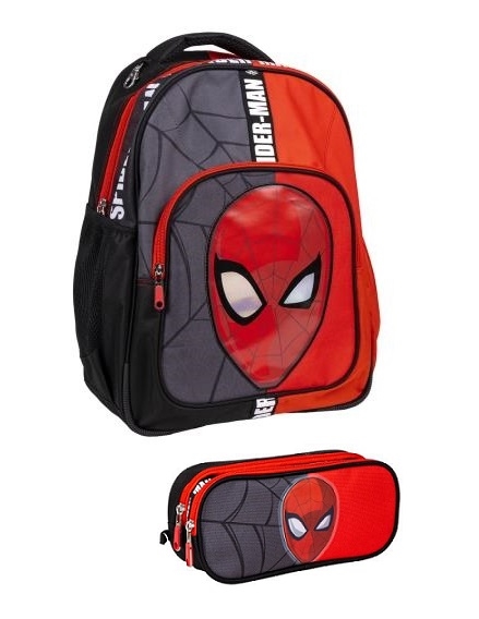Spiderman skoletaske og penalhus