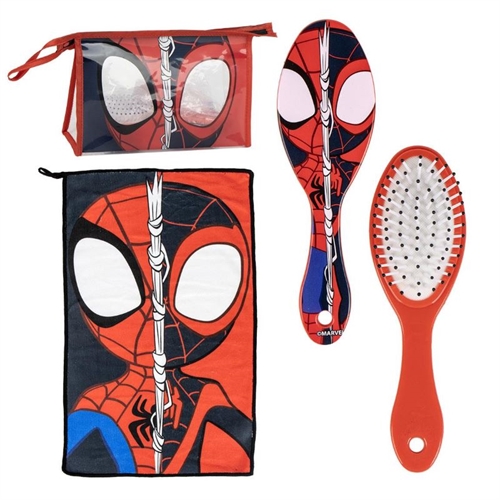 Spidey toilettaske med tilbehør