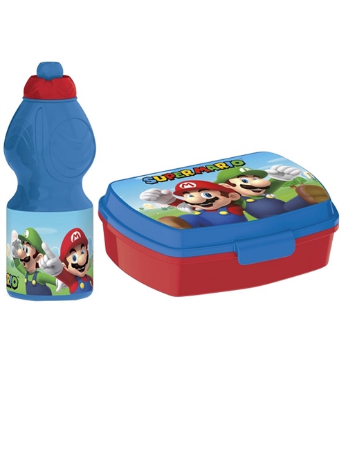 Super Mario madkasse og drikkedunk