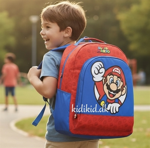 Super Mario rygsæk/ skoletaske 42 cm