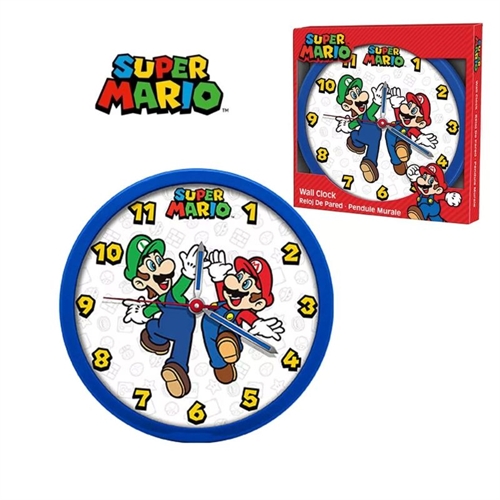 Super Mario vægur , Ø 24 cm