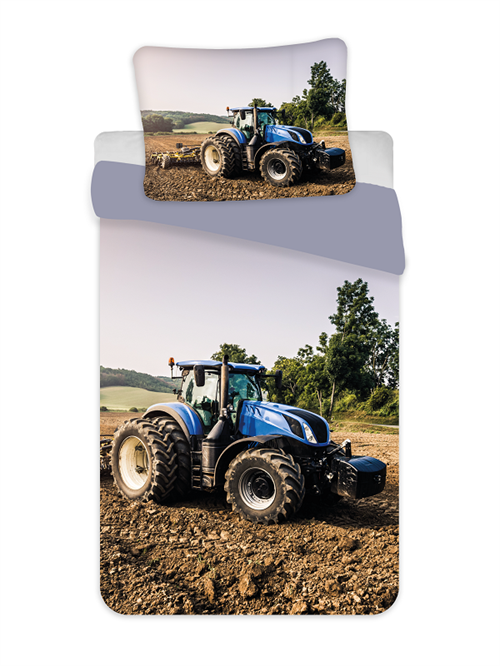 Traktor junior sengetøj, 100*135/ 40*60 cm